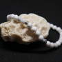Bracelet en perles naturelles Howlite