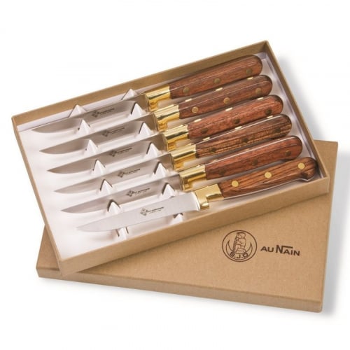 Coffret 6 couteaux Steak Prince Gastronome made in France
