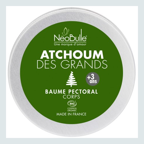 Baume pectoral, Atchoum des grands naturel made in France