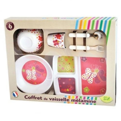 Coffret repas papillons made in France