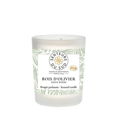 Bougie parfumée Bois d'olivier - 75g made in France