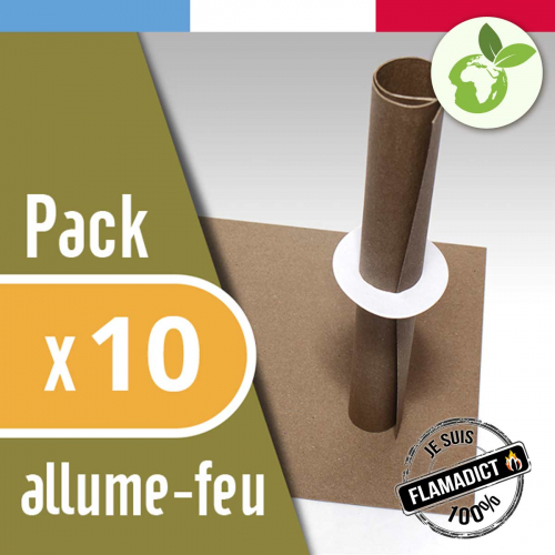FlaMagic – Allume-feu – Pack de 10 made in France
