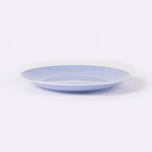La grande assiette en porcelaine -Bleu