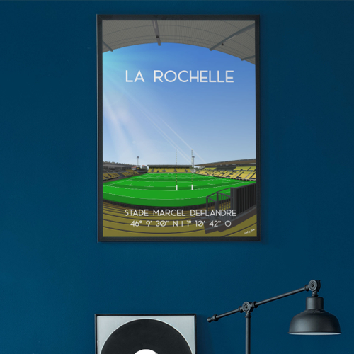 La Rochelle - Stade Marcel Deflandre - 210x297 origine France