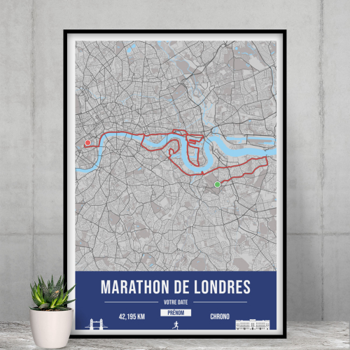 Marathon de Londres origine France