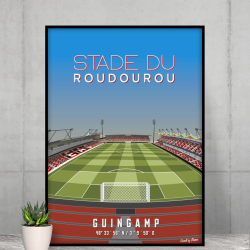 Stade du Roudourou EA Guingamp 210x297 origine France