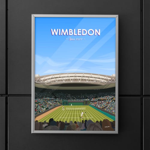 Wimbledon Tennis since 1877 210x297 origine France
